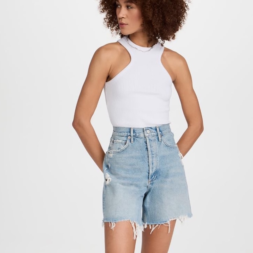 AGOLDE Stella High Rise Short